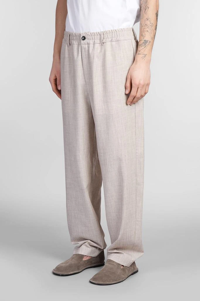 MAURO GRIFONI Pants In Beige Polyester 2