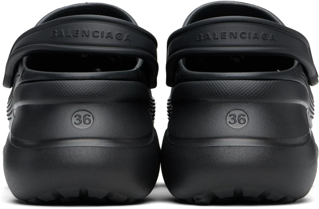 Balenciaga Black Crocs Edition Jibbitz Mules 2