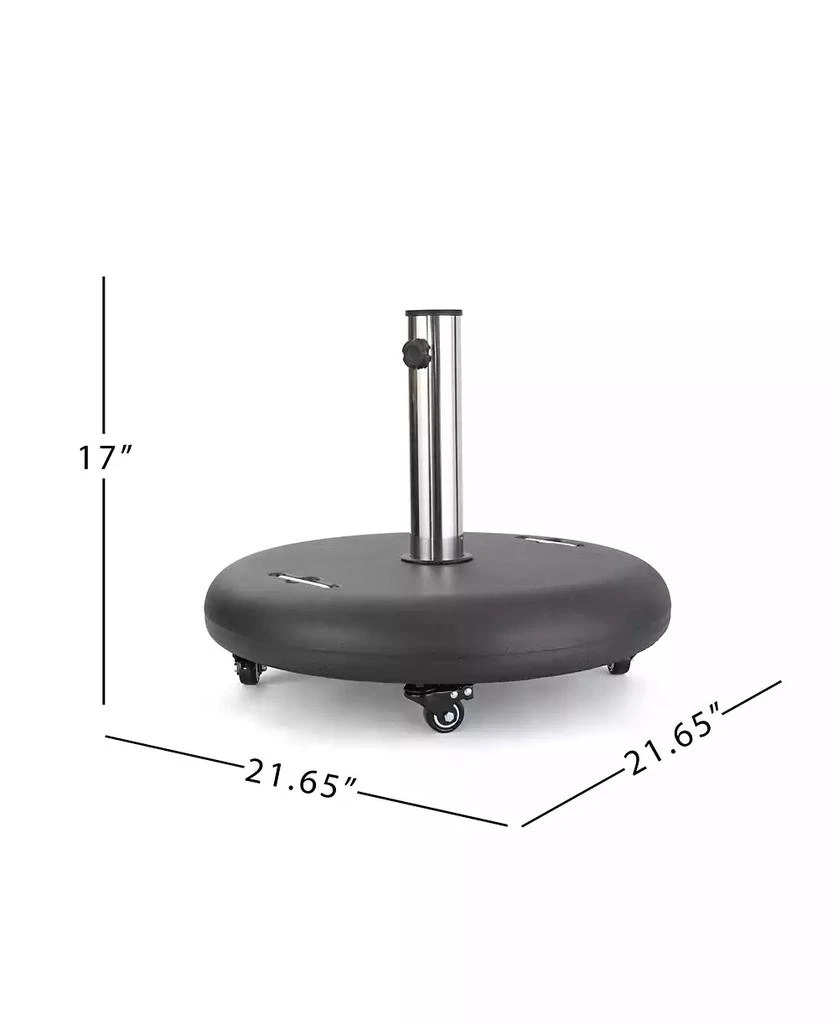 Streamdale Furniture Streamdale Wheelie Umbrella Base Secure Shade For Outdoor Comfort 5