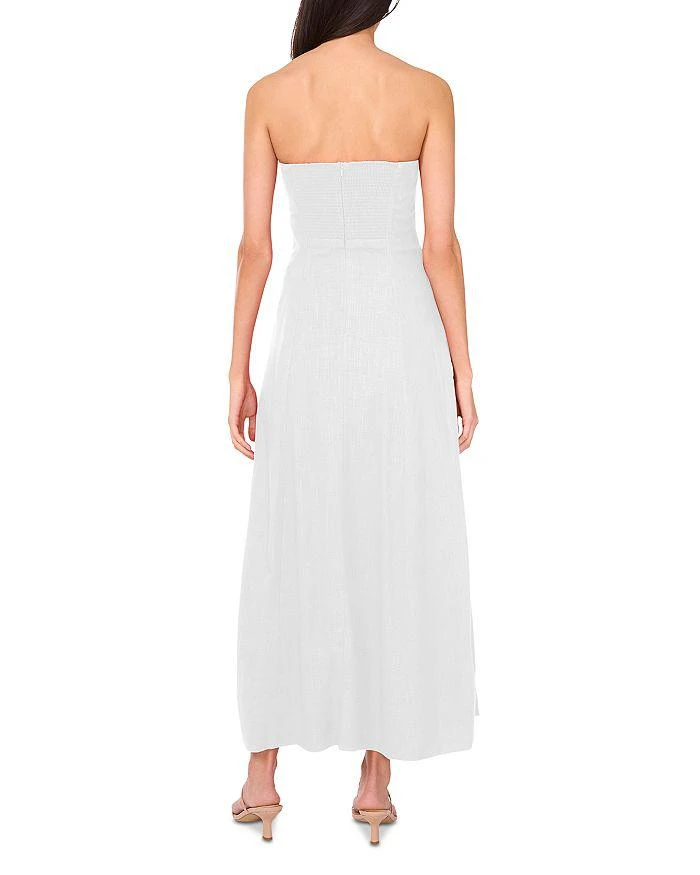 1. State Strapless Smocked Panel Maxi Dress 3