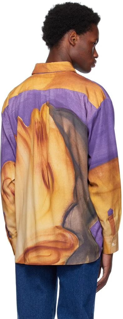 Carne Bollente Orange & Purple 'I'm Cumming' Shirt 3