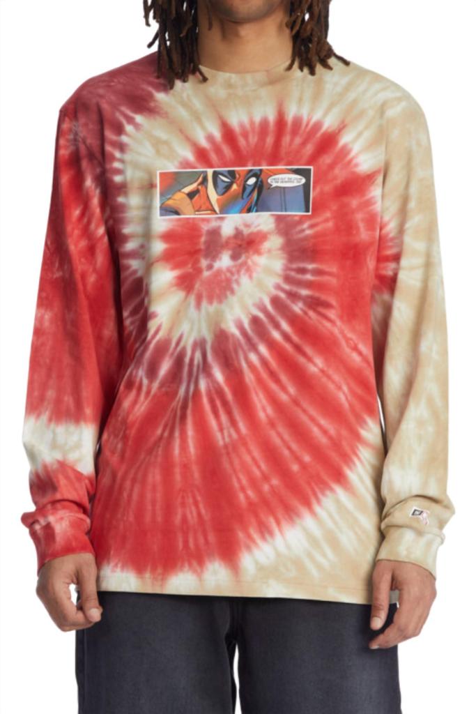 DC SHOES Dc Shoes - Men's Marvel Deadpool Streets Long Sleeve Tshirt