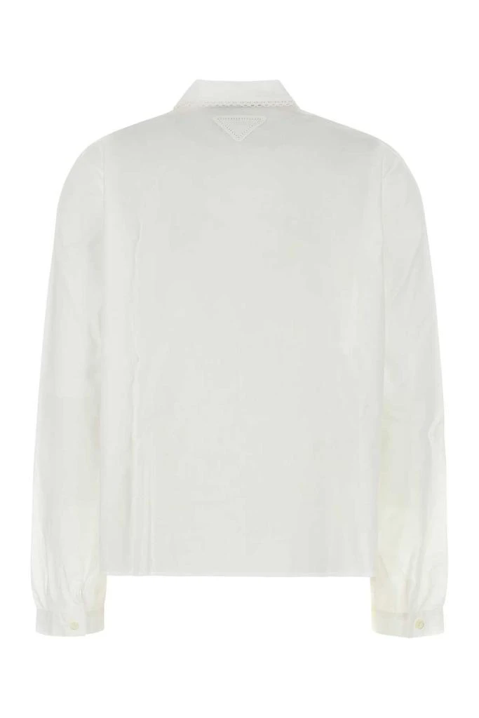 Prada Prada Triagle-Patch Button-Up Shirt 2