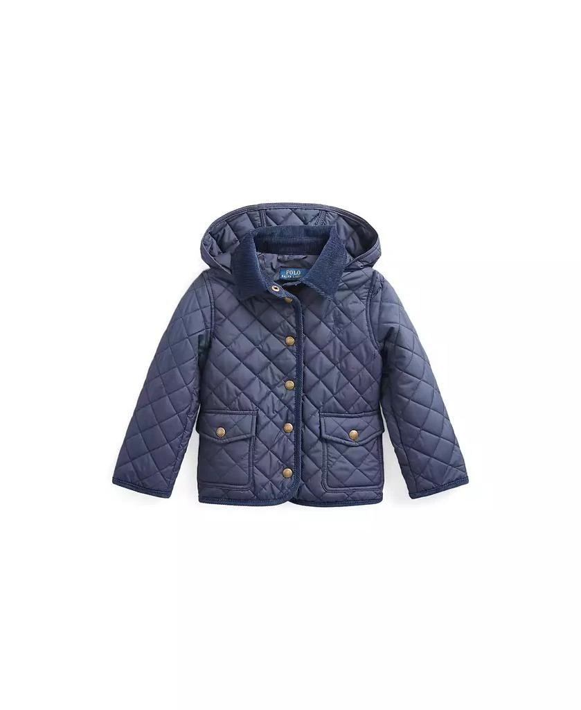 Ralph Lauren Toddler and Little Girls Quilted Water-Repellent Barn Jacket 4