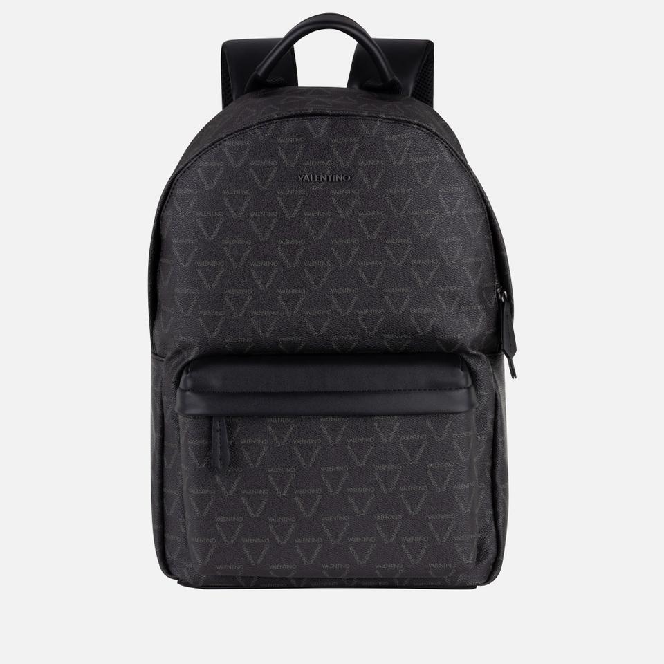 Valentino Valentino Delta Monogram Faux Leather Backpack