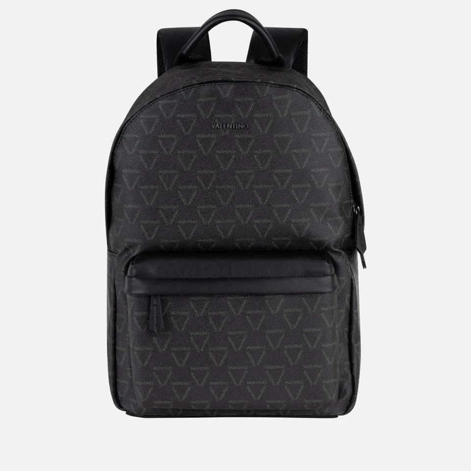 Valentino Valentino Delta Monogram Faux Leather Backpack 1