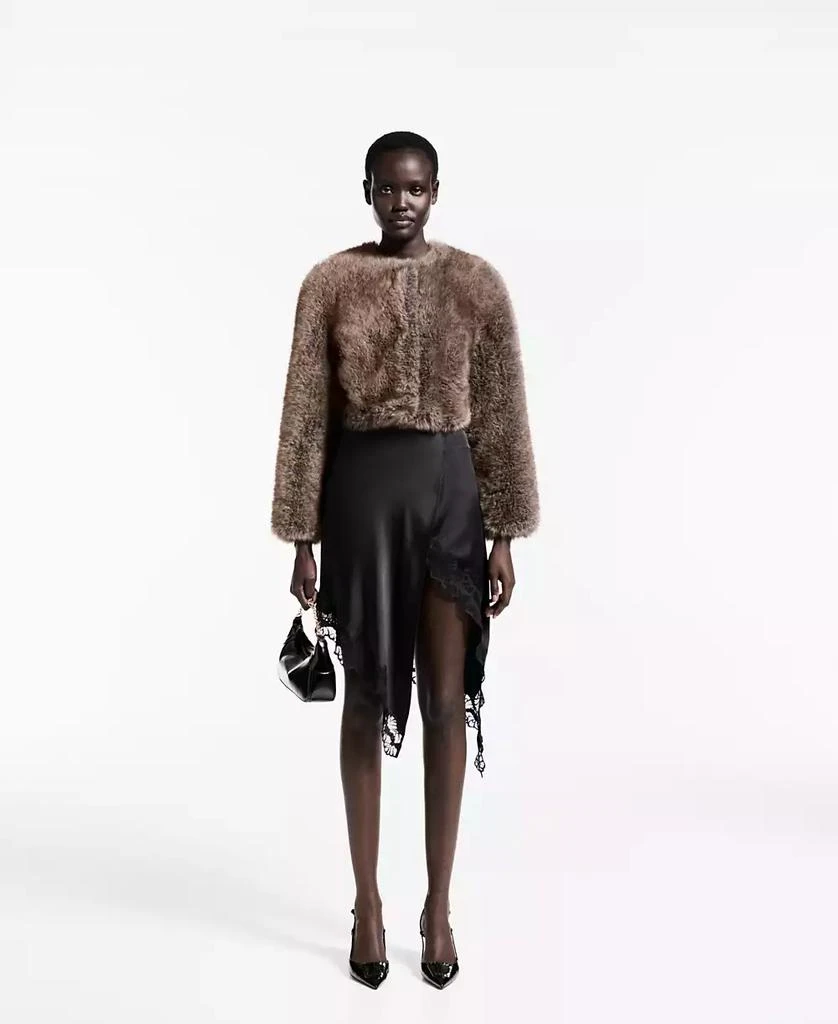 Mango Women's Fur-Effect Jacket 12