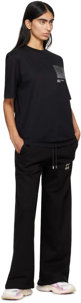 AMIRI Black 'MA' Quad Lounge Pants 4