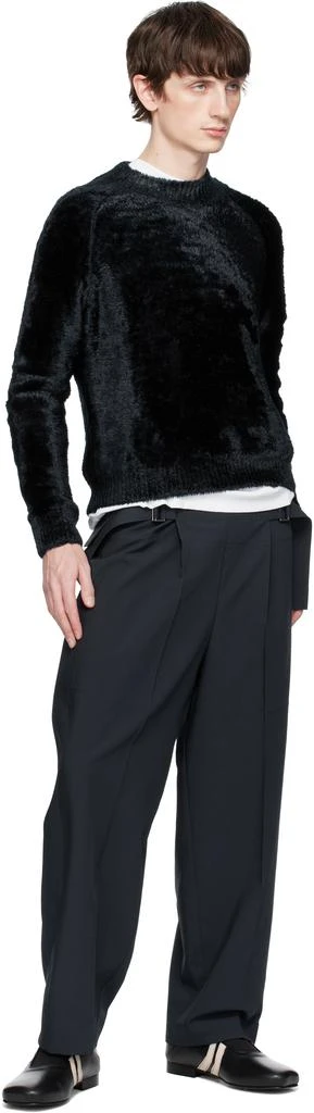 EGONLAB Black Ballerina 2 Straps Loafers 5