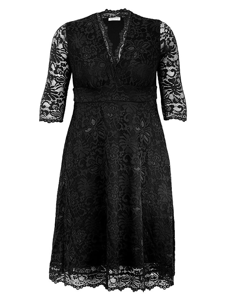 Kiyonna Mademoiselle Lace Dress 1