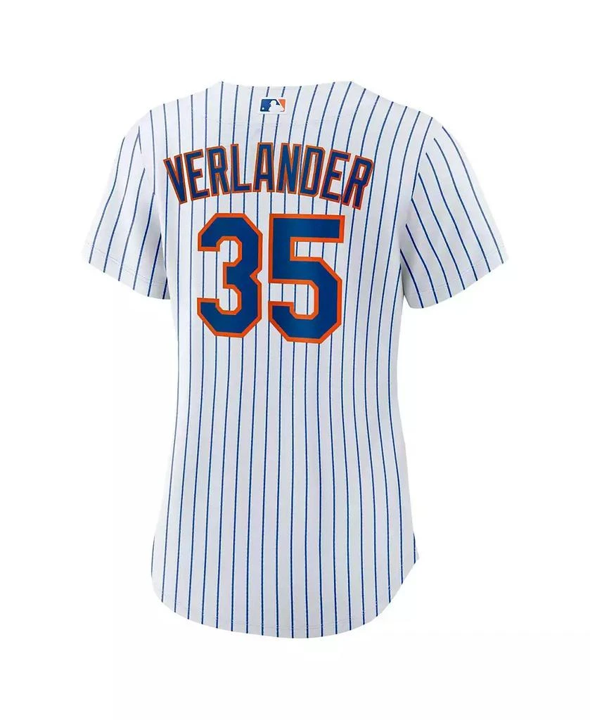 NIKE Women's Justin Verlander White, Royal New York Mets Home Replica Player Jersey 2