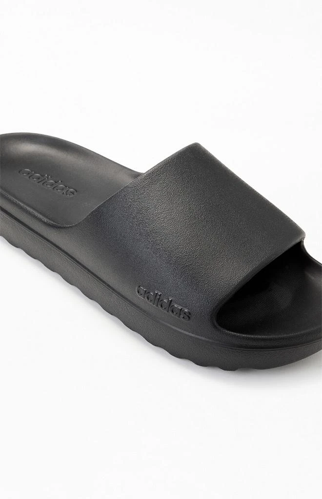 Adidas Black Adilette Lumia Slides 6