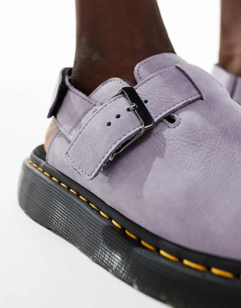 Dr. Martens Dr Martens Jorge II mules in lilac suede 4