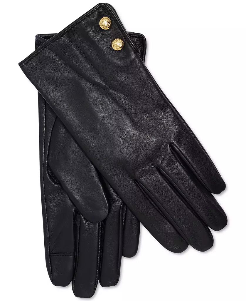 Ralph Lauren Women's Leather Touchscreen Gloves