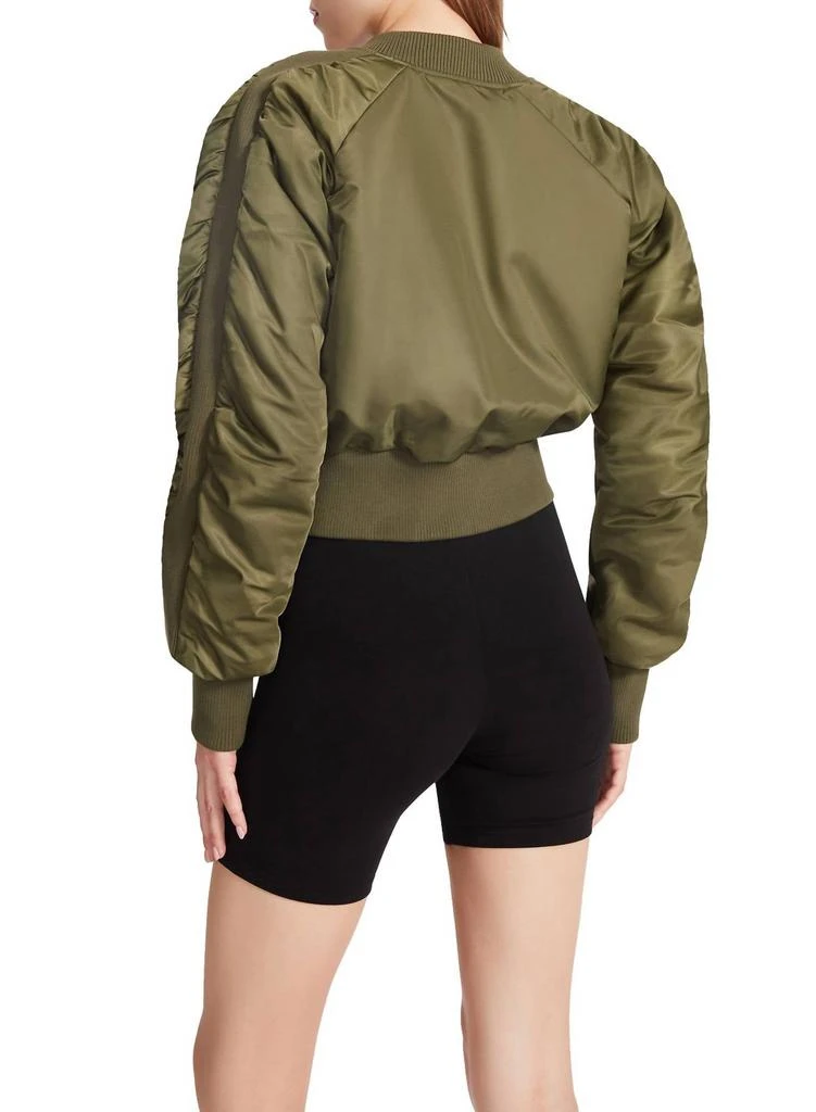 Steve Madden Eva Jacket In Olive 3