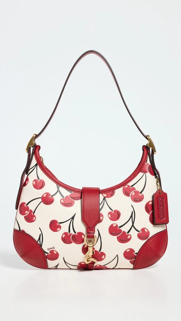 Coach The Coach Originals Cherry Printed Hobo Bag 1