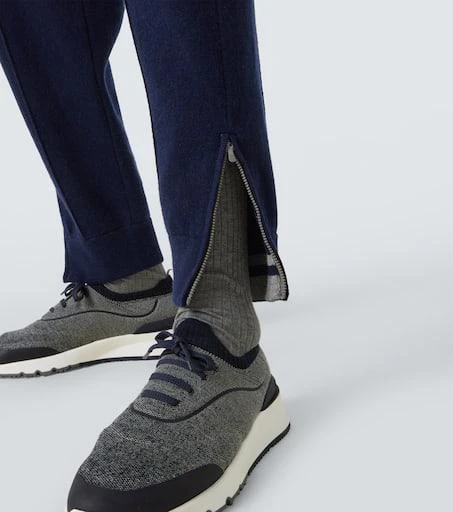 Brunello Cucinelli Cashmere-blend sweatpants 6
