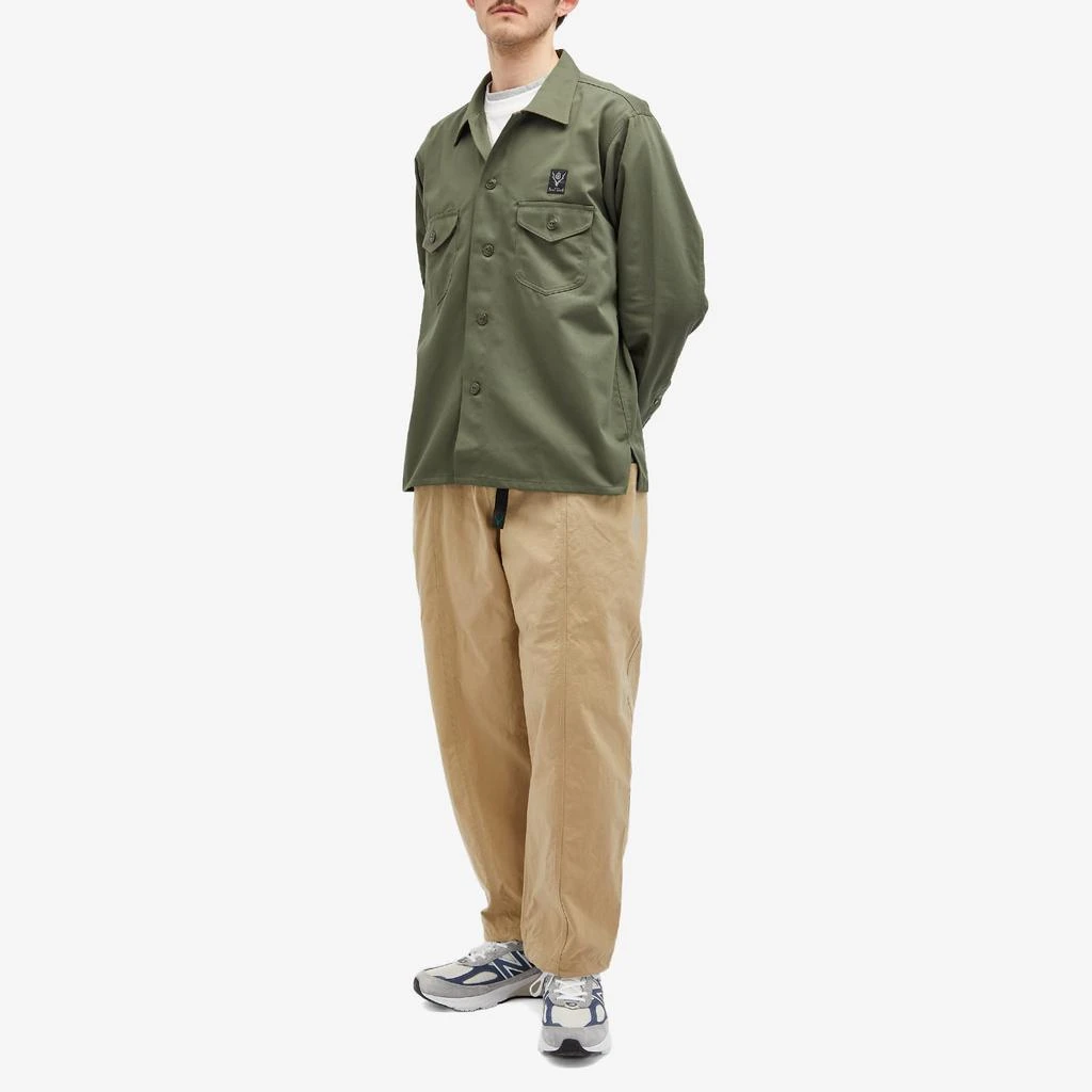 South2 West8 South2 West8 Smokey Overshirt 4