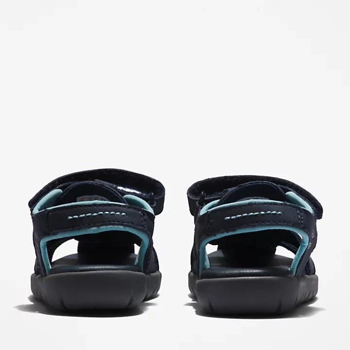 Timberland Nubble Fisherman Sandal for Youth in Navy 5