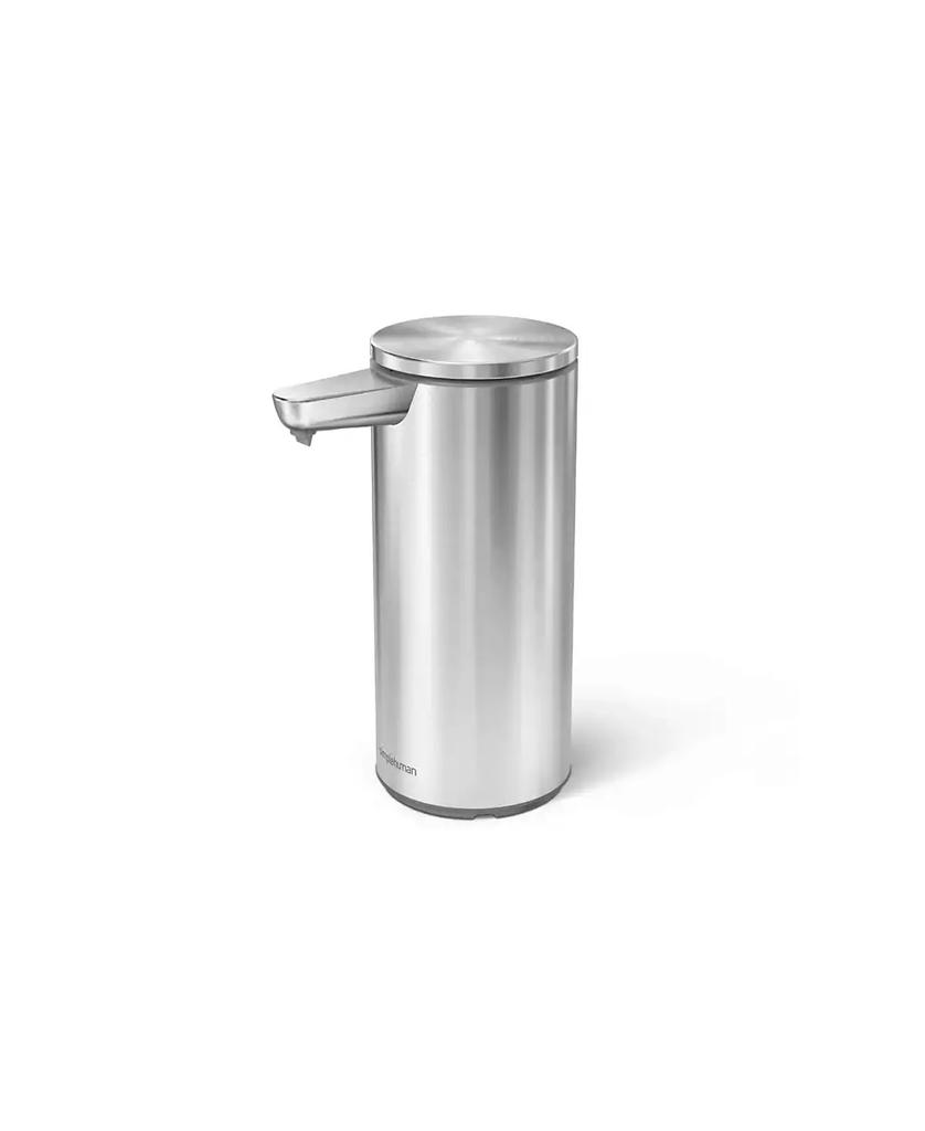 simplehuman 9 oz, Rechargeable Liquid Sensor Pump, Brushed Stainless Steel