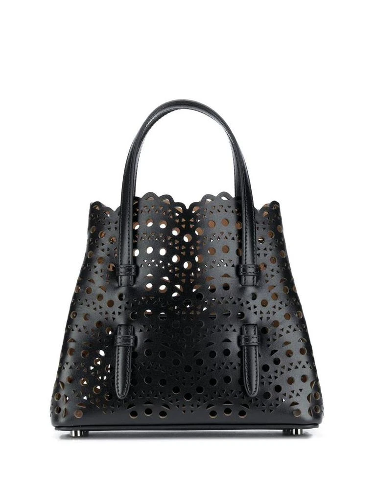 Alaïa Alaïa Mina 20 Tote In Vienne Wave Calfskin Bags 1