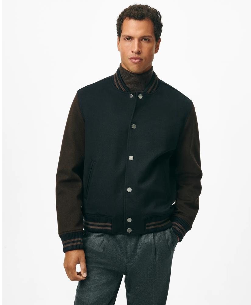 Brooks Brothers Wool Varsity Jacket