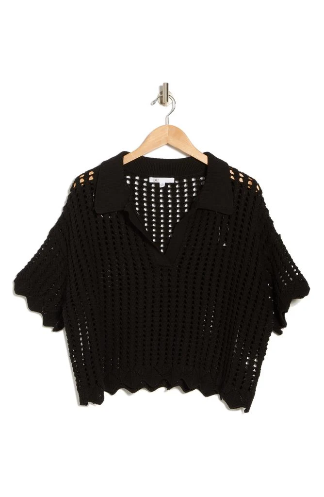 DR2 by Daniel Rainn Pointelle Knit Polo 3