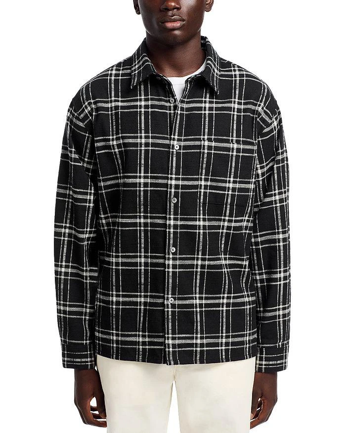 FRAME Plaid Regular Fit Overshirt 3