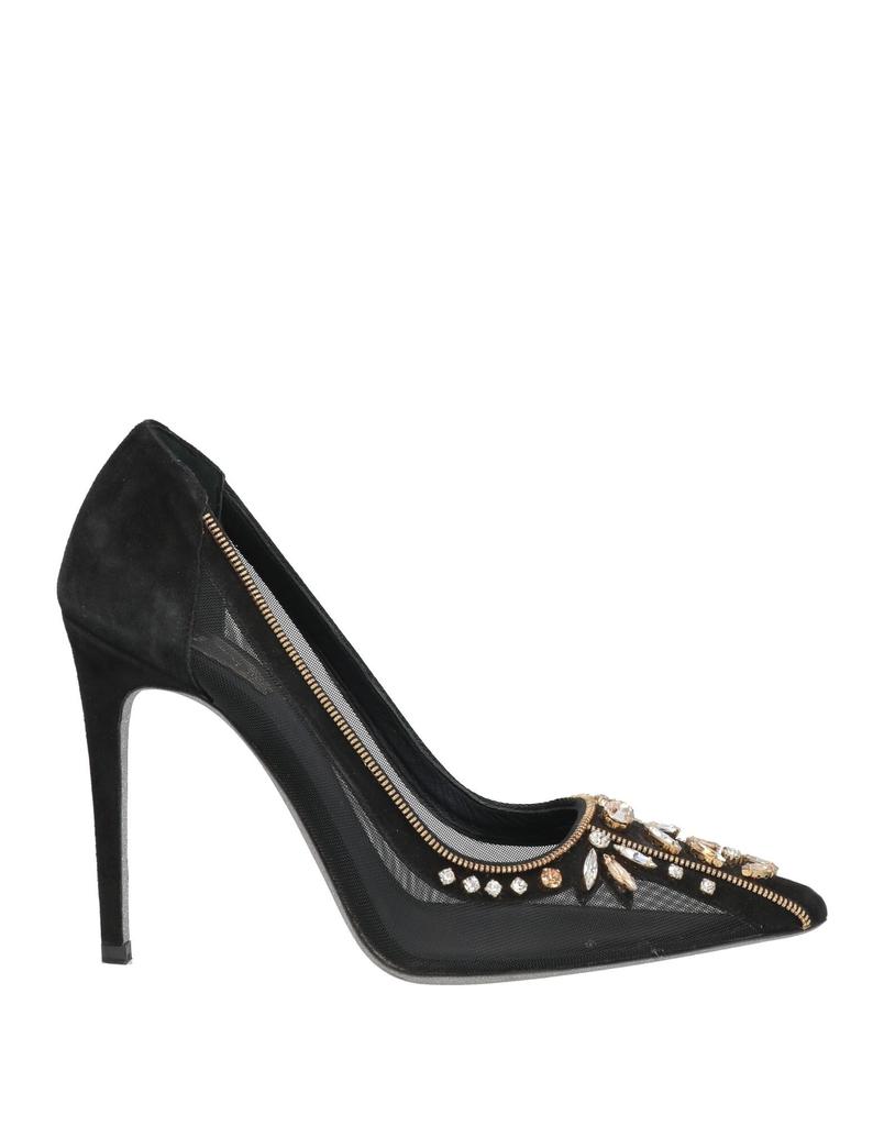 クリスチャンルブタン DUVETTE SPIKES 85 Duvette Spikes 85 leather pumps in black - Christian