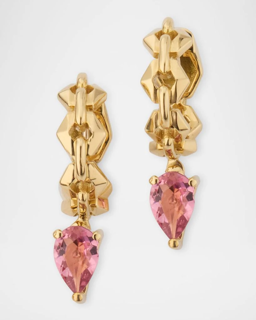 Dries Criel 18K Yellow Gold Bond Mini Hoop Earrings