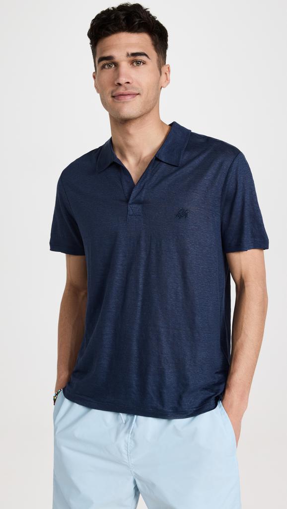 Vilebrequin Linen Pyramid Polo Shirt