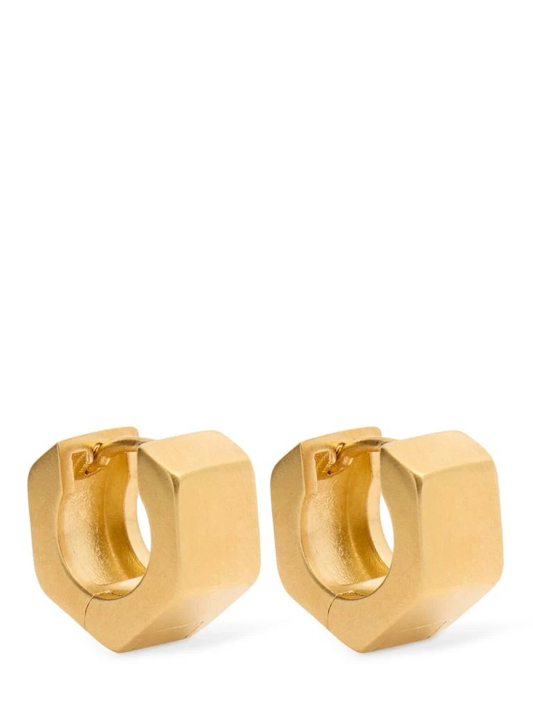 MAISON MARGIELA Bolt & Nut Hoop Earrings 1