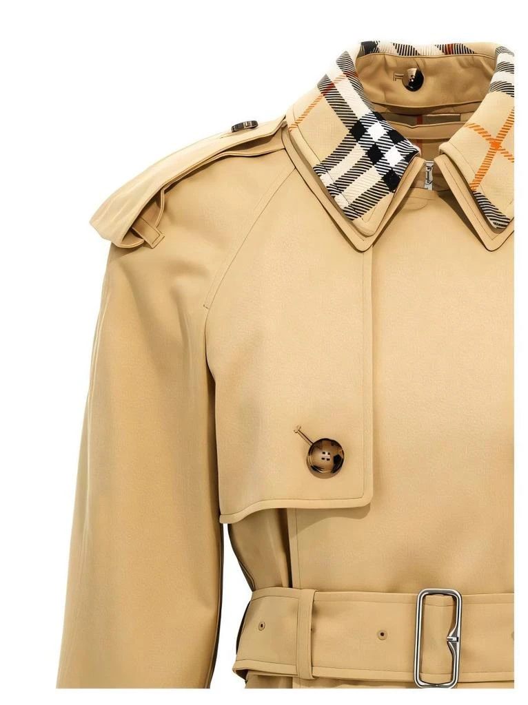 Burberry Double-Breasted Trench Coat with Belted Waist 4