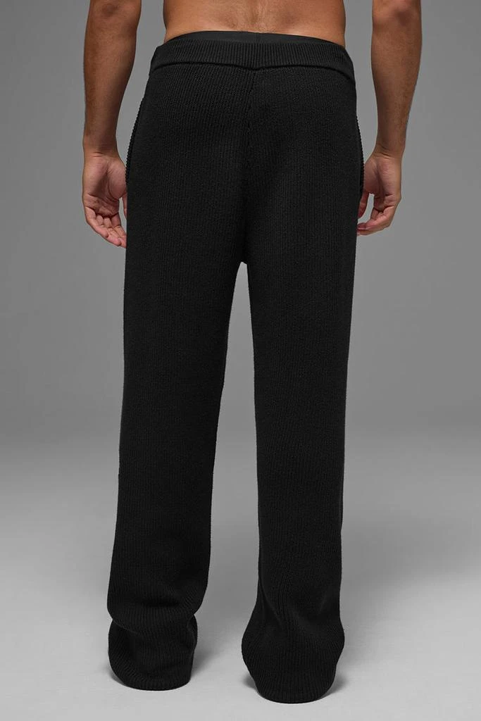 Alo Domain Rib Knit Sweatpant - Green Olive 3