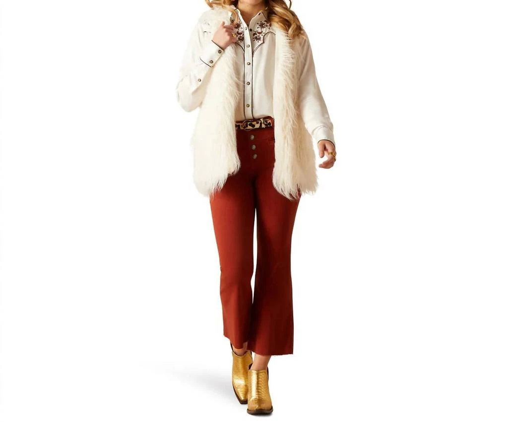 Ariat Ariat - Fae Faux Fur Vest 4