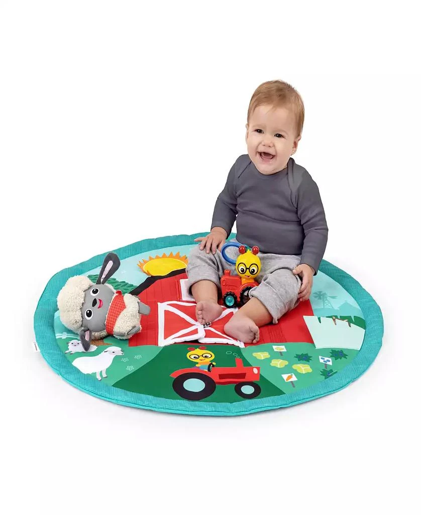 Baby Einstein Infant Farm Explorers Happy Harvest Touch Feel Activity Gym 2