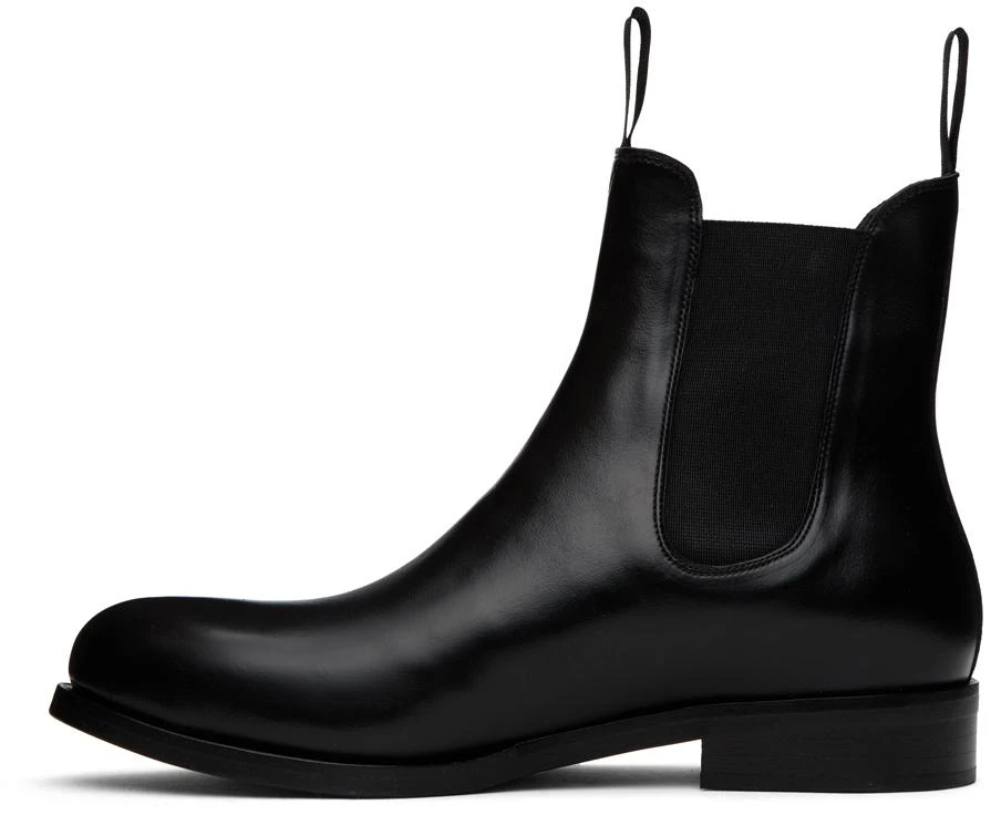 Officine Générale Black Belmondo Chelsea Boots 3
