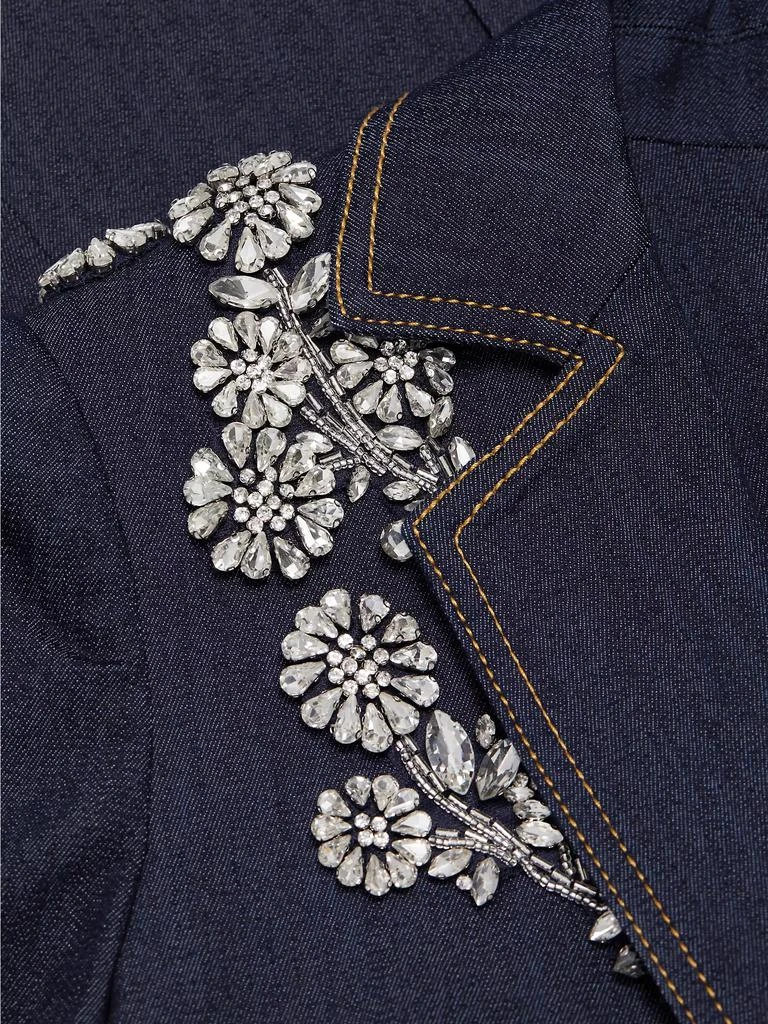 Cinq à Sept Crystal Chrysanthemum Khloe Blazer 7