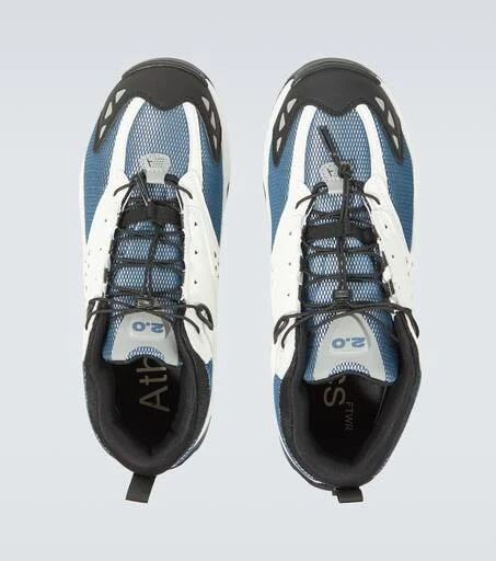 Athletics Footwear 2.0 Mid leather-trimmed sneakers 4