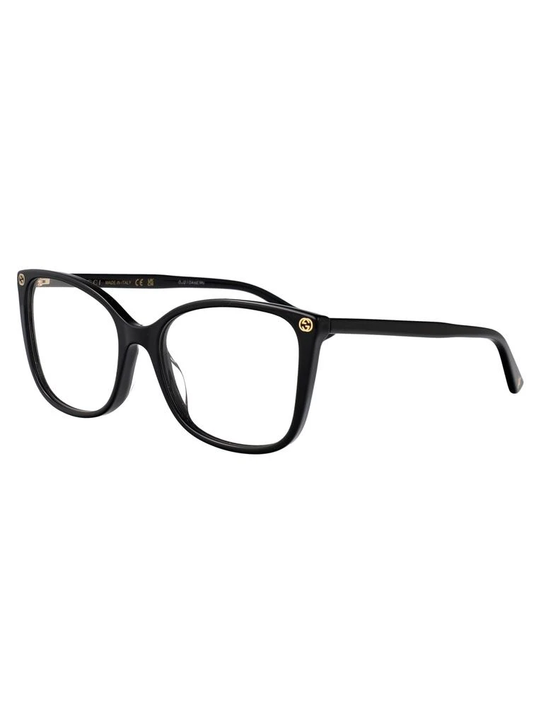 Gucci BLACK ACETATE OPTICAL GLASSES 2