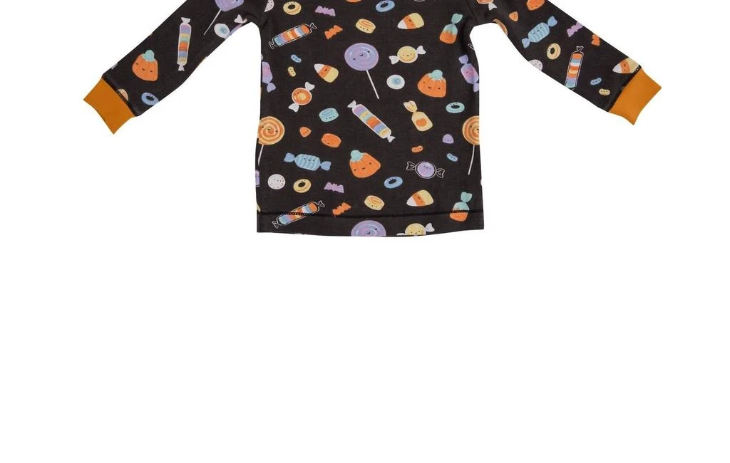 Angel Dear Boys Halloween Candies Lounge Wear Set In Black 2