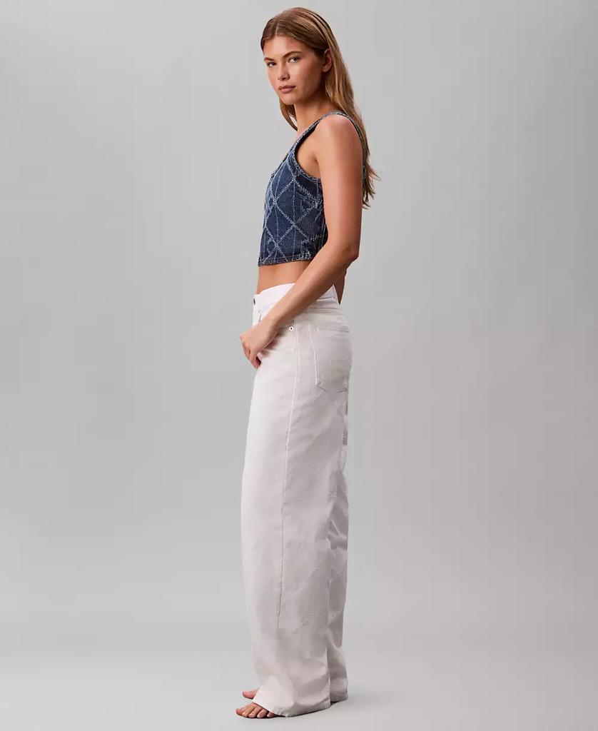 Calvin Klein Women's Low Rise Baggy Jeans