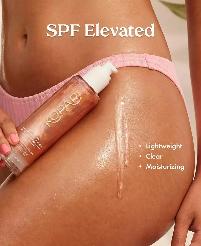 Kopari Beauty Rose Gold Sun Shield Body Glow SPF 45 6