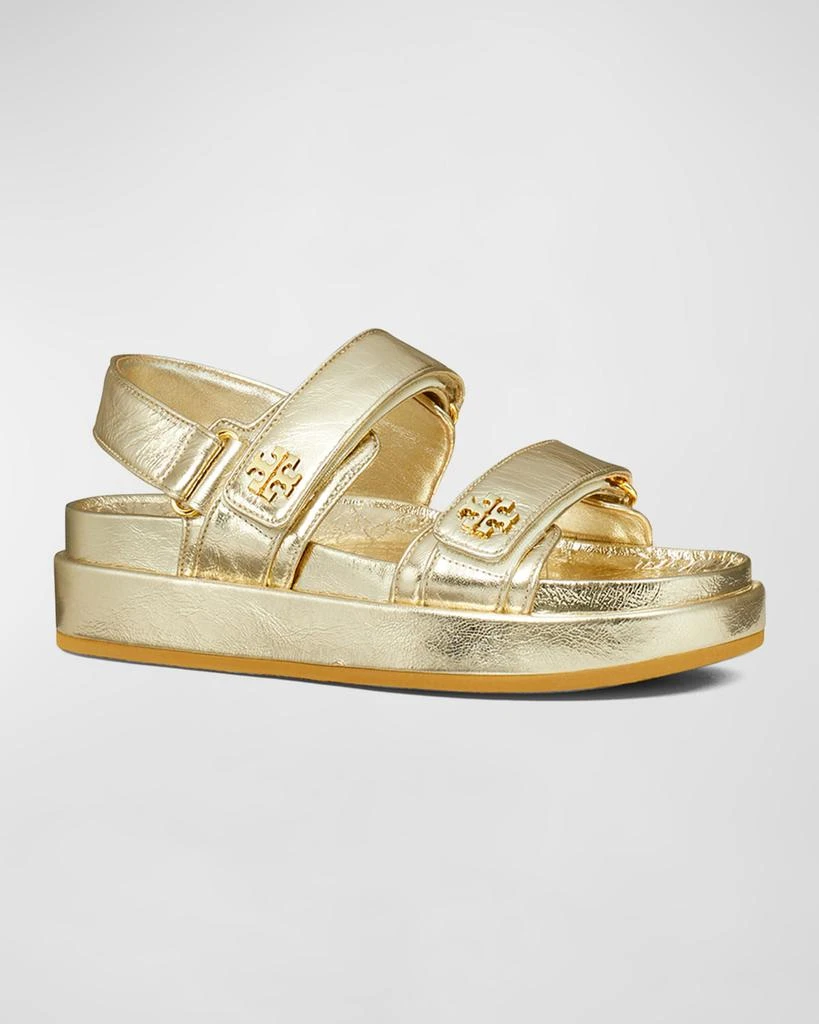 Tory Burch Kira Metallic Dual-Band Sport Sandals 2