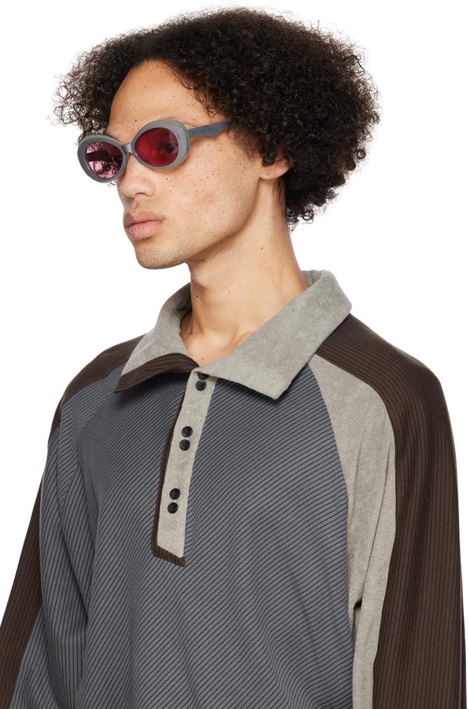 KIKO KOSTADINOV KK SUNGLASSES 01 GREY キコ コスタディノフ