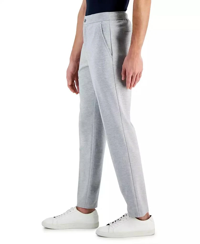 Alfani Men's Modern-Fit Stretch Heathered Knit Suit Pants, Created for Macy's 4