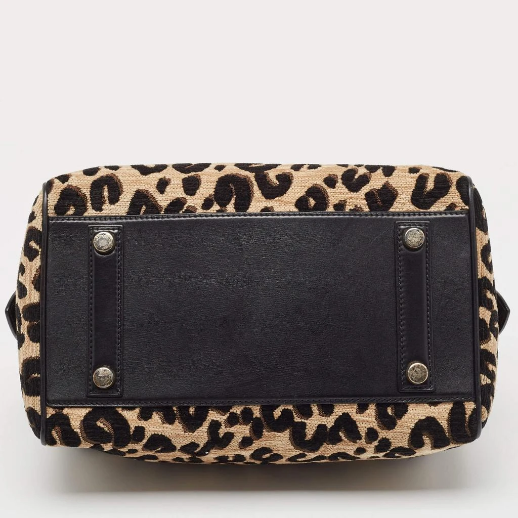 Louis Vuitton Louis Vuitton Beige/Black Leopard Print Jacquard Velvet Stephen Sprouse Speedy Bag 7