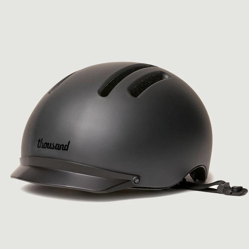 Thousand Chapter Black Bicycle Helmet Black THOUSAND 1