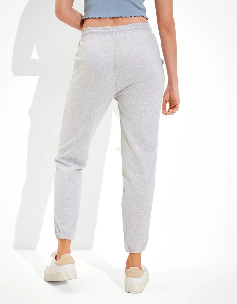 American Eagle Outfitters AE Low-Rise Fleece Boyfriend Jogger 4