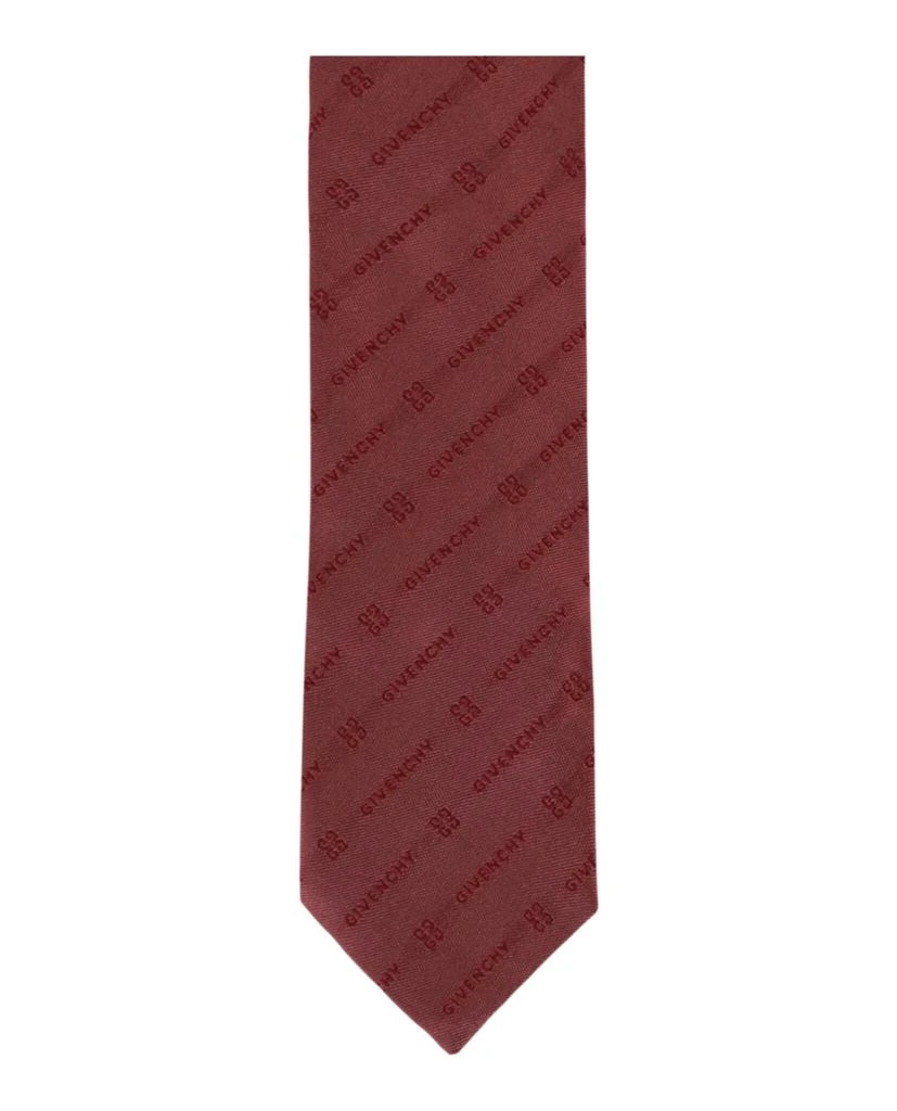 Givenchy Diagonal Logo Silk Tie 4